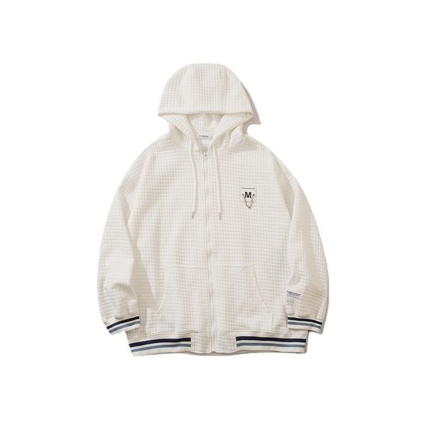 2021 hip hop autumn men's long sleeve plush sweater couple loose waffle hoodie jacket, Black
2021 hip hop autumn men's long sleeve plush sweater couple loose waffle hoodie jacket, Black