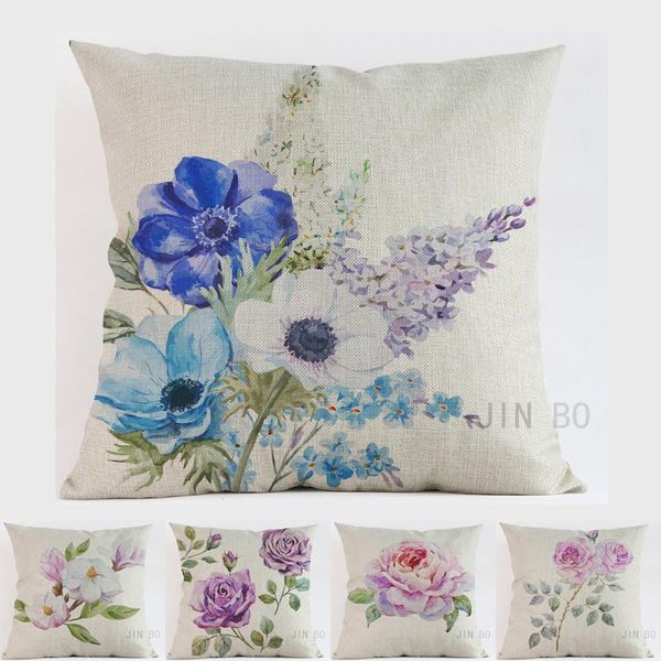 cushion/decorative pillow plant pink purple blue flowers painting art case cushion cover el office bar car sofa dog decoration cushions
cushion/decorative pillow plant pink purple blue flowers painting art case cushion cover el office bar car sofa dog decoration cushions