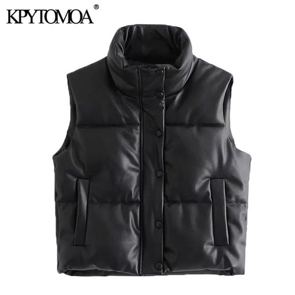 women fashion with drawstrings faux leather padded waistcoat high neck side pockets female outerwear mujer 210420, White
women fashion with drawstrings faux leather padded waistcoat high neck side pockets female outerwear mujer 210420, White