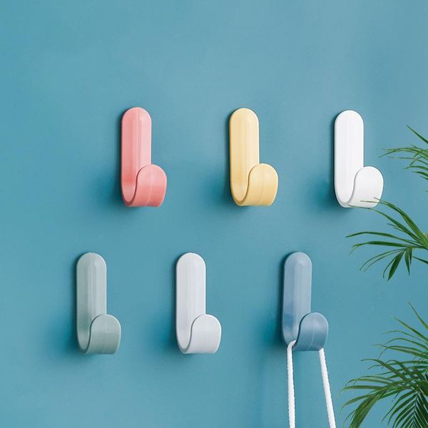 hooks & rails 6pcs/set towel plastic door hangers self adhesive wall hat racks keys hanger organizer home decor key holder
hooks & rails 6pcs/set towel plastic door hangers self adhesive wall hat racks keys hanger organizer home decor key holder