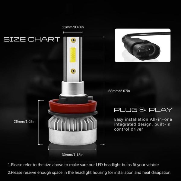 car headlights white high power bulbs headlight dc 9v-32v easy installation globes ld2086 waterproof
car headlights white high power bulbs headlight dc 9v-32v easy installation globes ld2086 waterproof