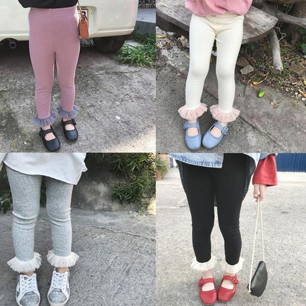 trousers children's clothing girls' leggings baby solid color casual pants stretch slim-fit mesh lace trim, Blue
trousers children's clothing girls' leggings baby solid color casual pants stretch slim-fit mesh lace trim, Blue