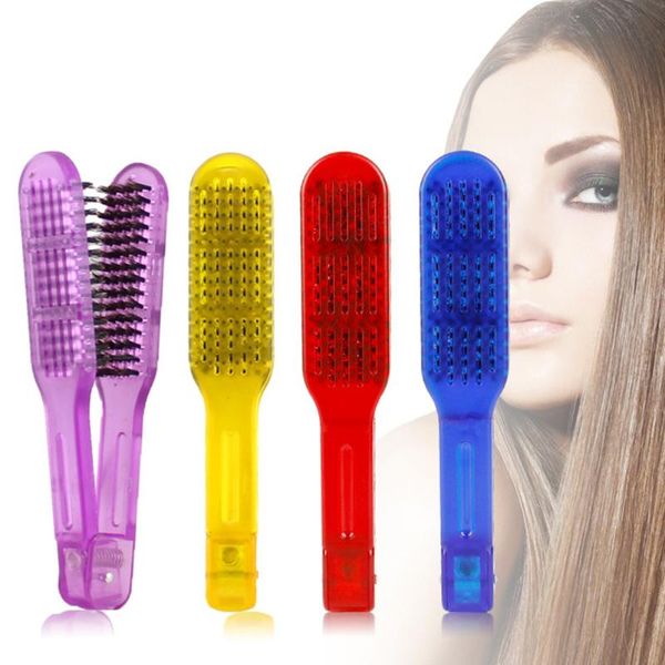 hair brushes care comb straightening high temperature resistance styling tools boar double sided brush clam straightener, Silver
hair brushes care comb straightening high temperature resistance styling tools boar double sided brush clam straightener, Silver