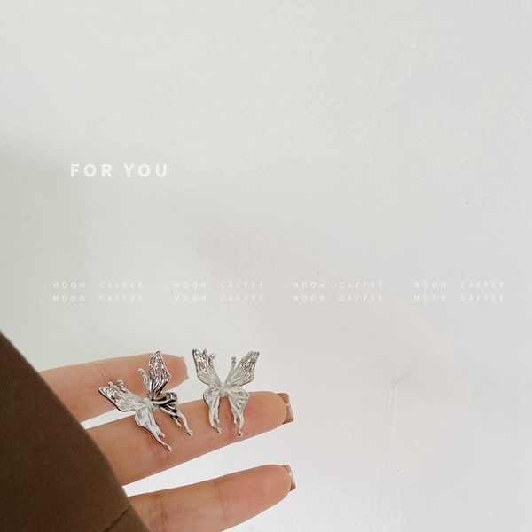 stud retro smart butterfly earrings female s925 super fairy temperament fashion classic ear clips french ins tide, Golden;silver
stud retro smart butterfly earrings female s925 super fairy temperament fashion classic ear clips french ins tide, Golden;silver