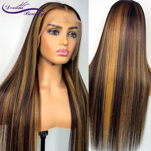 lace wigs 13x4 front for women highlight color pre plucked straight remy hair brazilian human, Black;brown
lace wigs 13x4 front for women highlight color pre plucked straight remy hair brazilian human, Black;brown