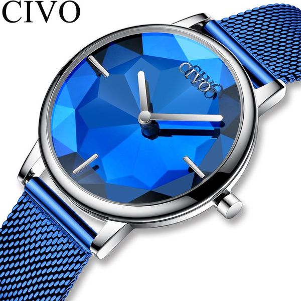 wristwatches relogio feminino 2021 civo blue strap women watches quartz watch ladies female girl waterproof clock 8109, Slivery;brown
wristwatches relogio feminino 2021 civo blue strap women watches quartz watch ladies female girl waterproof clock 8109, Slivery;brown