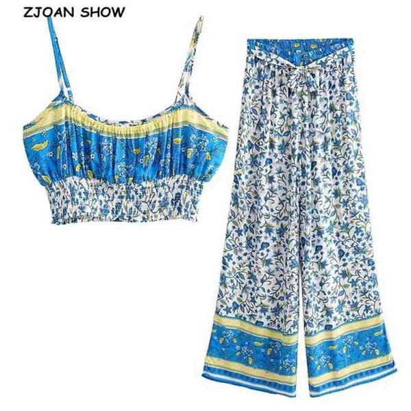 holiday crop elastic hem floral print bra tank boho women tie bow sashes wide leg pants ruched camis 2 pieces set 210429, White
holiday crop elastic hem floral print bra tank boho women tie bow sashes wide leg pants ruched camis 2 pieces set 210429, White