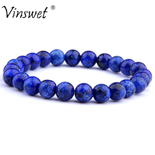 natural stone beads bracelets for women men fashion lapis lazuli bracelets elastic energy pulsera homme jewelry, Black
natural stone beads bracelets for women men fashion lapis lazuli bracelets elastic energy pulsera homme jewelry, Black