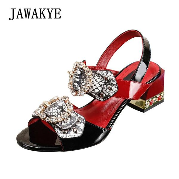 crystal buckle women sandals square chunky high heels shoes woman summer ladies fashion party sandalias mujer, Black
crystal buckle women sandals square chunky high heels shoes woman summer ladies fashion party sandalias mujer, Black