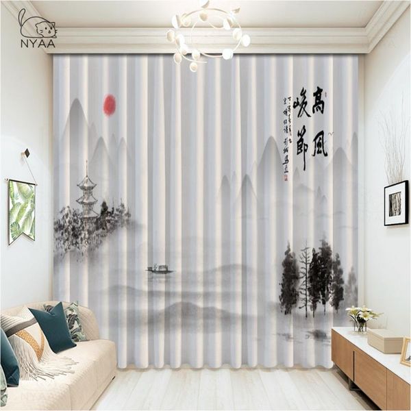 ink and wash mountains rivers curtain window el living room gray modern curtains for bedroom 3d micro shading & drapes
ink and wash mountains rivers curtain window el living room gray modern curtains for bedroom 3d micro shading & drapes