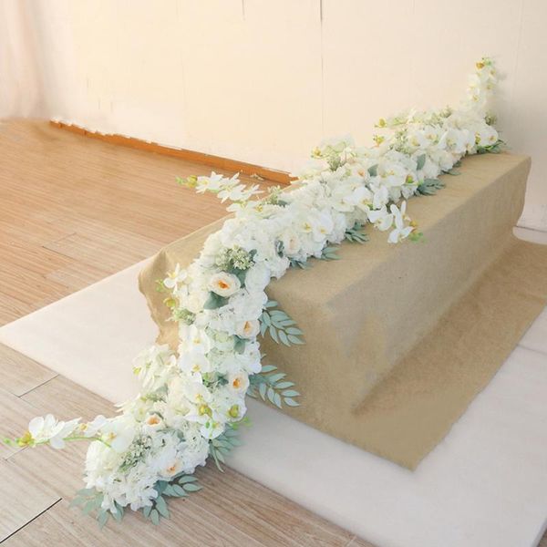decorative flowers & wreaths 1m length wedding decoration mariage artificial strip table runners flower banquet centerpieces arrangement
decorative flowers & wreaths 1m length wedding decoration mariage artificial strip table runners flower banquet centerpieces arrangement