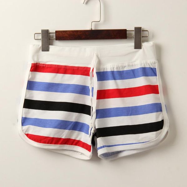 women's shorts summer women elastic waist casual short pants fashion loose stripe plaid cotton, White;black
women's shorts summer women elastic waist casual short pants fashion loose stripe plaid cotton, White;black