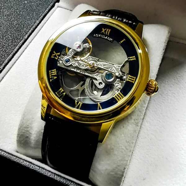 wristwatches aokulasic tourbillon men watch automatic mechanical hollow business watches male clock fashion creative unique montre homme, Slivery;brown
wristwatches aokulasic tourbillon men watch automatic mechanical hollow business watches male clock fashion creative unique montre homme, Slivery;brown