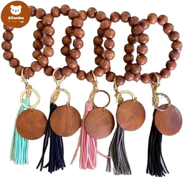 dhl 6 styles wooden bracelet keychain with tassels key diy wood fiber pandent wood bead bangle key decorate fashion es
dhl 6 styles wooden bracelet keychain with tassels key diy wood fiber pandent wood bead bangle key decorate fashion es
