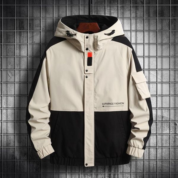 young men's harajuku patchwork jacket 2021 japanese street style retro windbreaker korean hooded baseball hoodie jackets, Black;brown
young men's harajuku patchwork jacket 2021 japanese street style retro windbreaker korean hooded baseball hoodie jackets, Black;brown