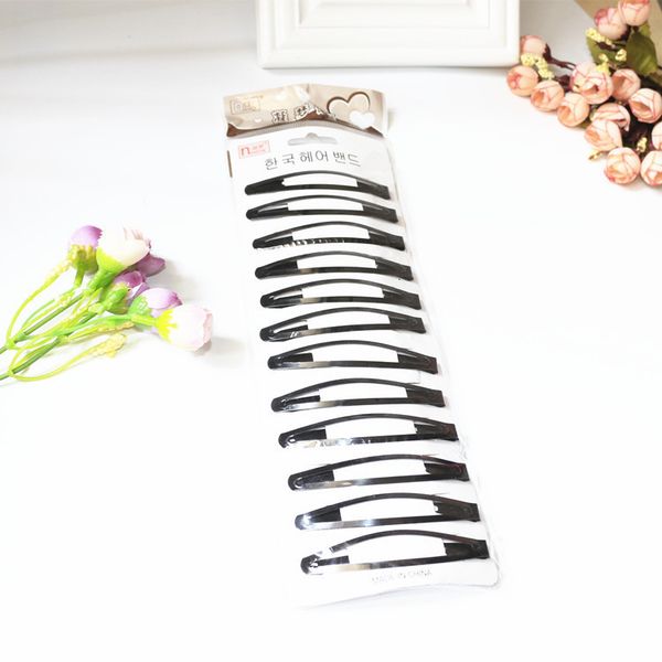 black clip baking varnish glossy black frosted simple hairpin shop hair accessories, Golden;silver
black clip baking varnish glossy black frosted simple hairpin shop hair accessories, Golden;silver