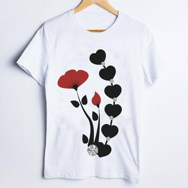 tees print graphic fashion love women flower floral plant kawaii 90s ladies clothes lady clothing female t shirt, White
tees print graphic fashion love women flower floral plant kawaii 90s ladies clothes lady clothing female t shirt, White