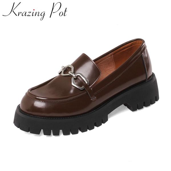 krazing pot size 40 split leather round toe med heel metal fasteners spring shoes casual loafer slip on classics women pumps l97 dress, Black
krazing pot size 40 split leather round toe med heel metal fasteners spring shoes casual loafer slip on classics women pumps l97 dress, Black