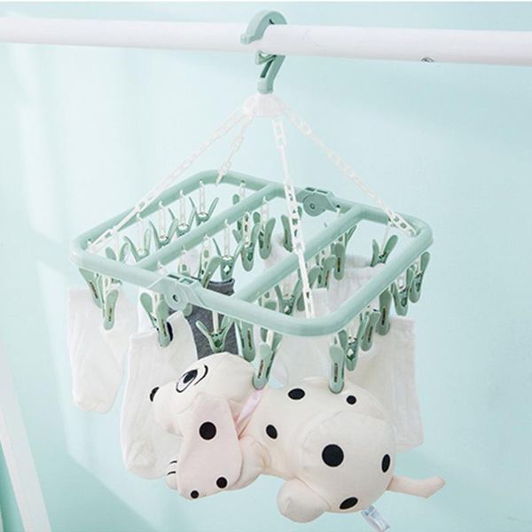 hangers & racks folding clothes hanger windproof socks underwear rack 32 clips space saving drying plastic foldable
hangers & racks folding clothes hanger windproof socks underwear rack 32 clips space saving drying plastic foldable