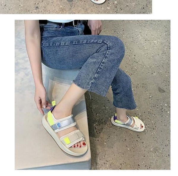 promotion spring autumn girl sandals womens new summer net red thick sole casual student flat bottom beach sandal, Black
promotion spring autumn girl sandals womens new summer net red thick sole casual student flat bottom beach sandal, Black