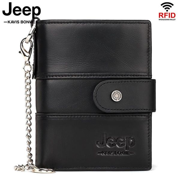 wallets quality 2021 genuine leather rfid men wallet short coin purse black hasp designer portomonee male pockect chain, Red;black
wallets quality 2021 genuine leather rfid men wallet short coin purse black hasp designer portomonee male pockect chain, Red;black