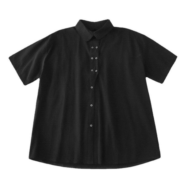 women's blouses & shirts bebobsons summer arrivals black white basic shirt short-sleeved irregular placket women cotton blouse loose
women's blouses & shirts bebobsons summer arrivals black white basic shirt short-sleeved irregular placket women cotton blouse loose