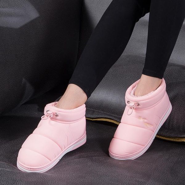 slippers puimentiua waterproof woman winter warm home indoor soft cotton slipper floor comfort footwear solid color flats, Black
slippers puimentiua waterproof woman winter warm home indoor soft cotton slipper floor comfort footwear solid color flats, Black