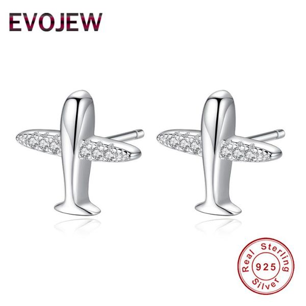 stud real pure 925 sterling silver airplane earrings jewelry women accessories cubic zircon lady aircraft, Golden;silver
stud real pure 925 sterling silver airplane earrings jewelry women accessories cubic zircon lady aircraft, Golden;silver