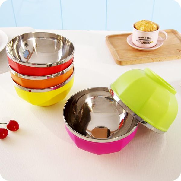 bowls 1pc stainless color instant noodle bowl lunch box double - layer heat insulation cute
bowls 1pc stainless color instant noodle bowl lunch box double - layer heat insulation cute