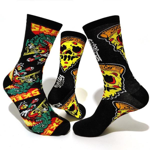 men's socks personality cartoon men couple fire-breathing dragon charizard skull sand harajuku hip hop compression gifts, Black
men's socks personality cartoon men couple fire-breathing dragon charizard skull sand harajuku hip hop compression gifts, Black