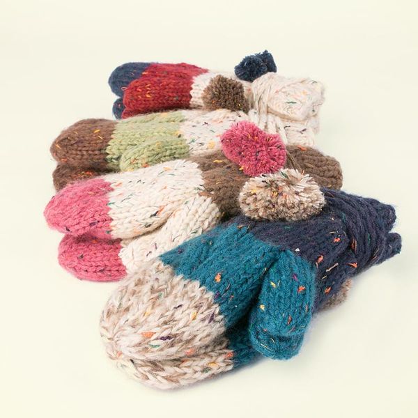 fingerless gloves fashion hand-knitted pompon multicolor winter women warm wool inside cashmere thick mittens for female hanging rope, Blue;gray
fingerless gloves fashion hand-knitted pompon multicolor winter women warm wool inside cashmere thick mittens for female hanging rope, Blue;gray