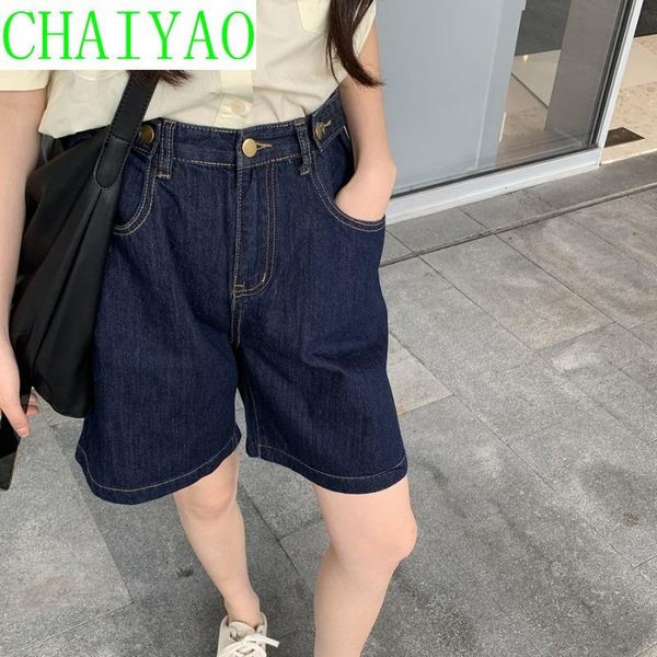 women's jeans high waist slim 5-point denim pant 2021 summer thin loose design wide leg straight pants for women, Blue
women's jeans high waist slim 5-point denim pant 2021 summer thin loose design wide leg straight pants for women, Blue