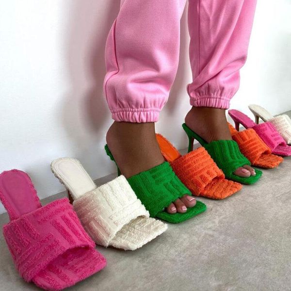 slippers brand summer fur red green women slipper ladies elegant high heel sandal shoes peep toe outdoor slides slip on flip flop, Black
slippers brand summer fur red green women slipper ladies elegant high heel sandal shoes peep toe outdoor slides slip on flip flop, Black