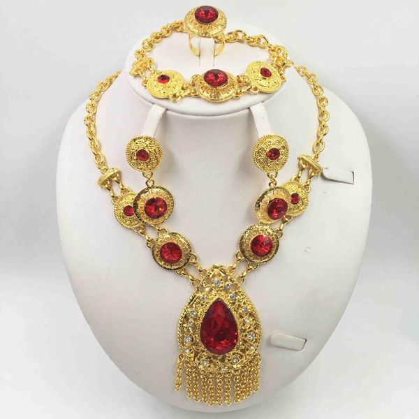 earrings & necklace fashion wedding dubai africa nigeria gold earring romantic female bride jewelry festival gift travel set, Silver
earrings & necklace fashion wedding dubai africa nigeria gold earring romantic female bride jewelry festival gift travel set, Silver