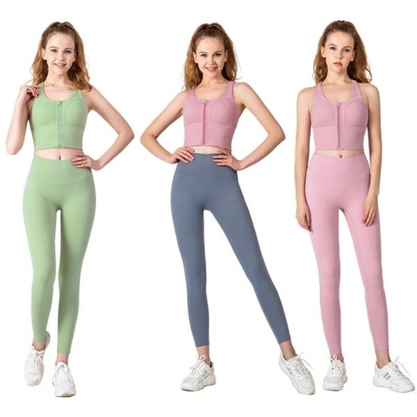 luren yoga suit breathable shockproof sports bra elastic tight high waist fitness pants women's leggings, Black
luren yoga suit breathable shockproof sports bra elastic tight high waist fitness pants women's leggings, Black