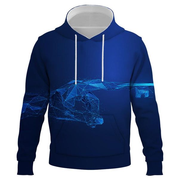 men's hoodies & sweatshirts ai intelligent image 3d printing hoodie sweatshirt casual spring and autumn street hooded plus size men clo, Black
men's hoodies & sweatshirts ai intelligent image 3d printing hoodie sweatshirt casual spring and autumn street hooded plus size men clo, Black