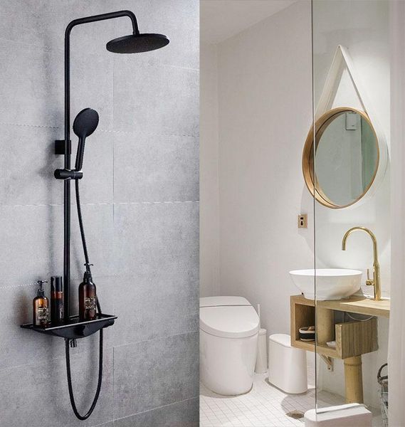 black luxury brass shower set faucet tap mixer gold bathtub chrome bathroom sets
black luxury brass shower set faucet tap mixer gold bathtub chrome bathroom sets