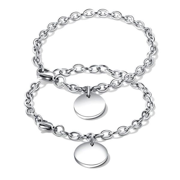 charm bracelets trendy couple bracelet punk men women chain simple stainless steel bangles homme jewellery pulseira accessories, Golden;silver
charm bracelets trendy couple bracelet punk men women chain simple stainless steel bangles homme jewellery pulseira accessories, Golden;silver