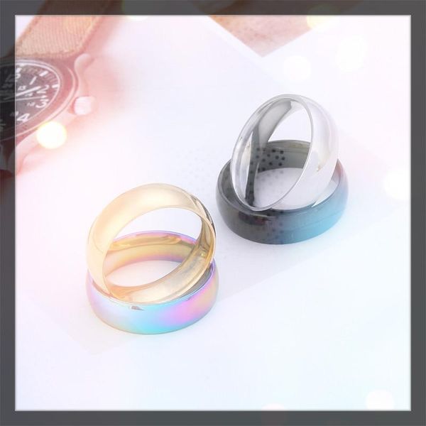 cluster rings stainless steel 6mm inside and outside the arc titanium 2021 men's metal ring, Golden;silver
cluster rings stainless steel 6mm inside and outside the arc titanium 2021 men's metal ring, Golden;silver