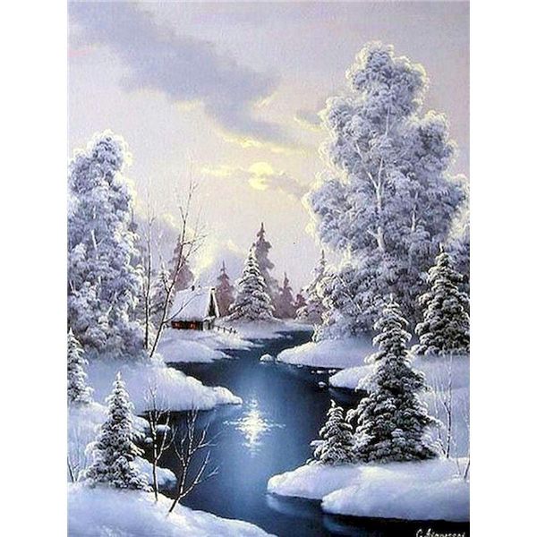 pictures by numbers winter landscape kits home decor oil picture painting number drawing on canvas tree wall art handmade paintings 
pictures by numbers winter landscape kits home decor oil picture painting number drawing on canvas tree wall art handmade paintings