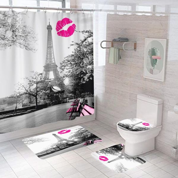 landscape eiffel tower paris printed bathroom shower curtain set waterproof anti slip pedestal rug lid toilet cover bath mat curtains
landscape eiffel tower paris printed bathroom shower curtain set waterproof anti slip pedestal rug lid toilet cover bath mat curtains