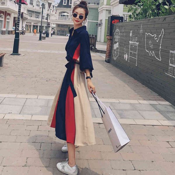 women's blouses & shirts 2021 spring autumn plus size women dress korean long sleeve patchwork temperament vintage loose vestidos, White
women's blouses & shirts 2021 spring autumn plus size women dress korean long sleeve patchwork temperament vintage loose vestidos, White