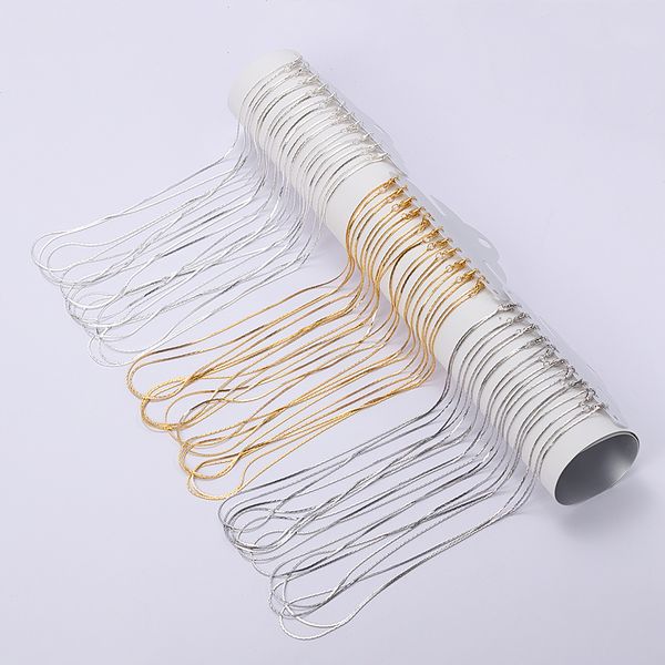 12pcs necklace curb chains 40cm length lobster clasp metal link chain necklace simple diy jewelry findings gold/silver/rhodium
12pcs necklace curb chains 40cm length lobster clasp metal link chain necklace simple diy jewelry findings gold/silver/rhodium