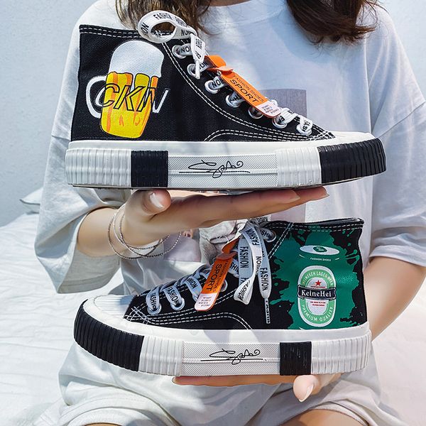 fashion printed canvas shoes women casual high chunky canvas sneakers women espadrilles autumn black women vulcanized shoes
fashion printed canvas shoes women casual high chunky canvas sneakers women espadrilles autumn black women vulcanized shoes