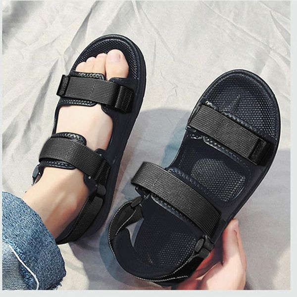 sandals man soft bottom men summer beach shoes solid color non-slip open toe men's slippers nanlx29, Black
sandals man soft bottom men summer beach shoes solid color non-slip open toe men's slippers nanlx29, Black