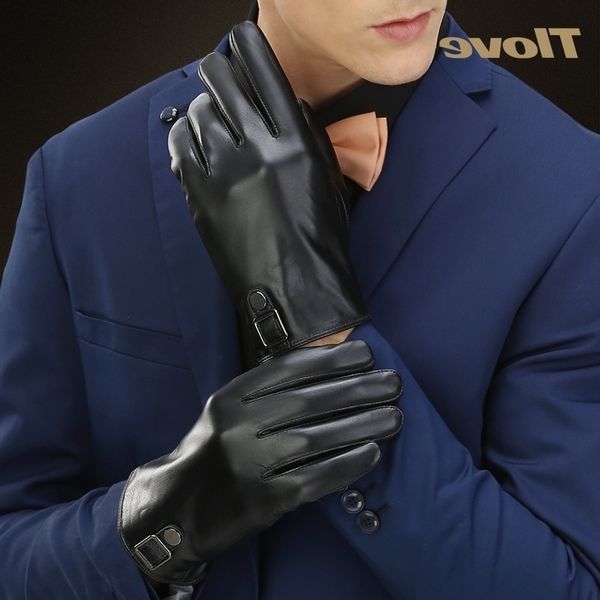 gloves men's winter plush warm gloves fashion korean version outdoor driving new business sheepskin, Black
gloves men's winter plush warm gloves fashion korean version outdoor driving new business sheepskin, Black