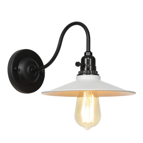 white iron loft style wall light industrial vintage fixture sconce with switch retro lamps mirror lights applique murale lamp
white iron loft style wall light industrial vintage fixture sconce with switch retro lamps mirror lights applique murale lamp