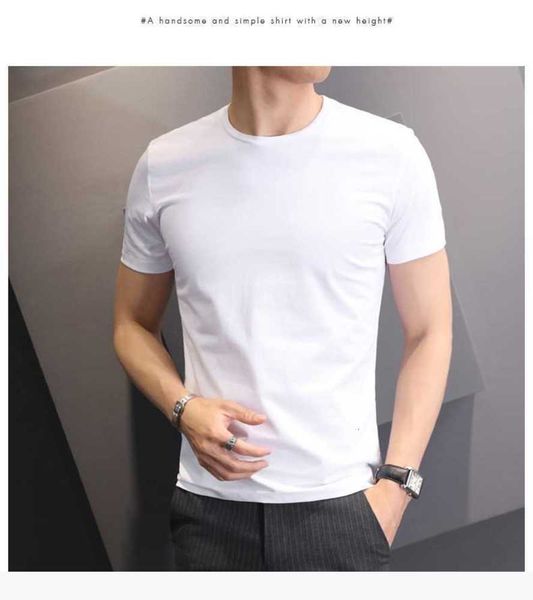 men's white short sleeve 200g combed cotton pure round neck slim bottomed t-shirt for men, White;black
men's white short sleeve 200g combed cotton pure round neck slim bottomed t-shirt for men, White;black