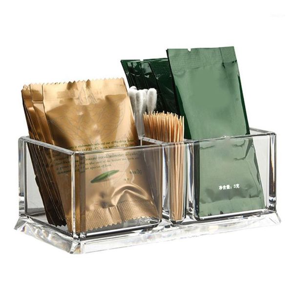 storage bottles & jars 2 lattices clear acrylic tea bags holder coffee sugar organizer box for home kitchen sundries
storage bottles & jars 2 lattices clear acrylic tea bags holder coffee sugar organizer box for home kitchen sundries