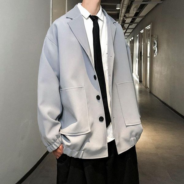 autumn and winter youth men's solid color korean single-breasted small suit fashion casual s-2xl suits & blazers, White;black
autumn and winter youth men's solid color korean single-breasted small suit fashion casual s-2xl suits & blazers, White;black
